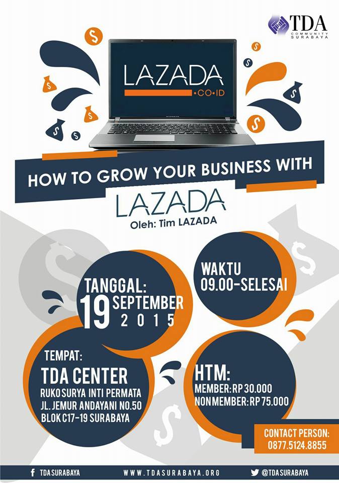 TDA Class – How to Grow Your Business with Lazada
