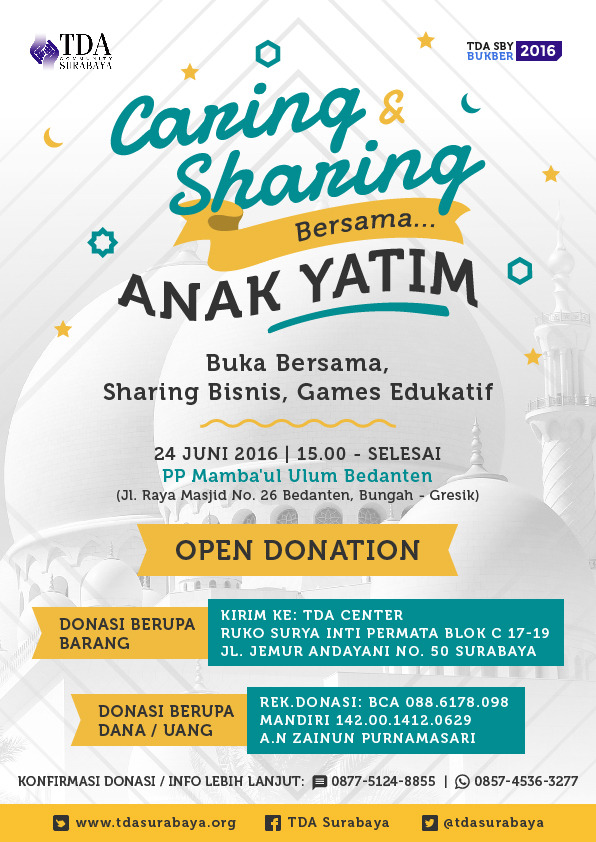 Caring Sharing bersama ANAK YATIM