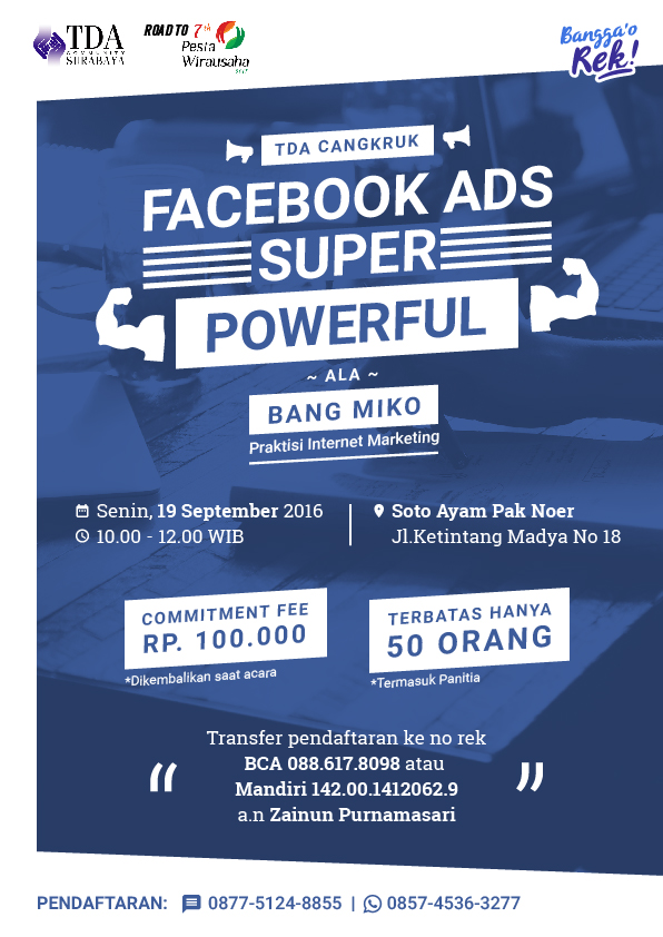 TDA Cangkruk – Facebook Ads Ala Bang Miko