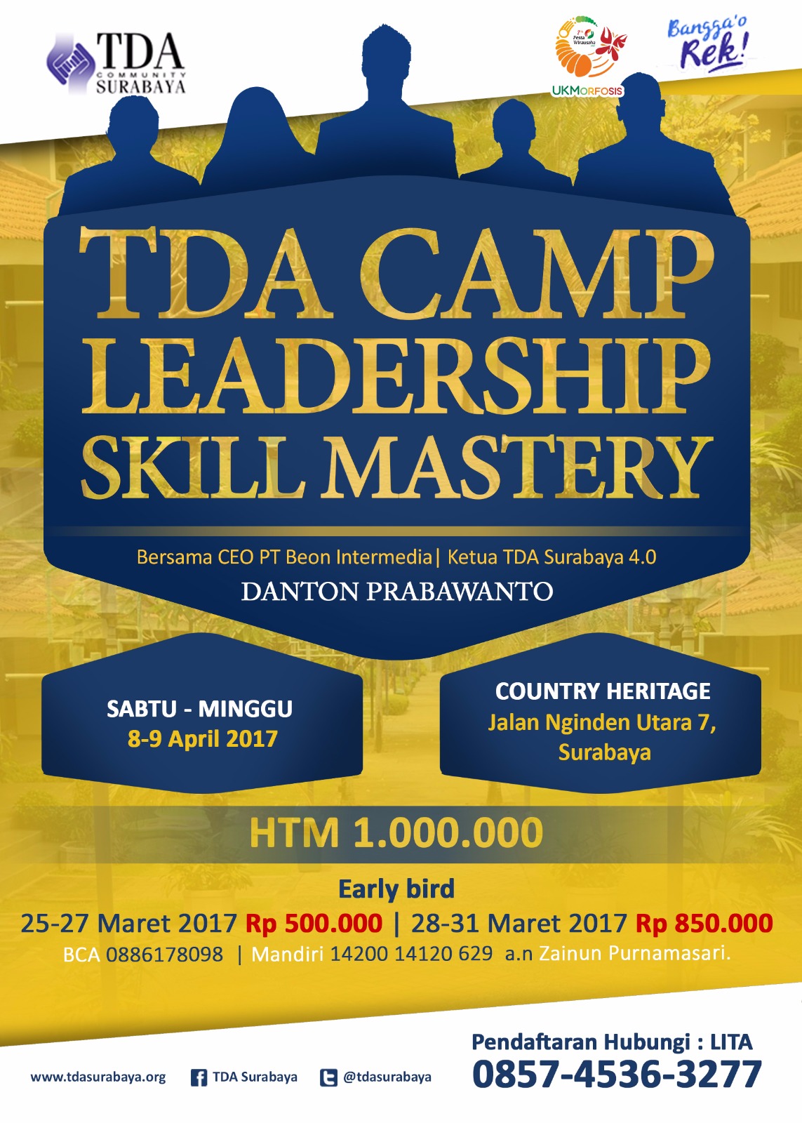 TDA CAMP Leadership Skill Mastery Bersama Danton Prabawanto